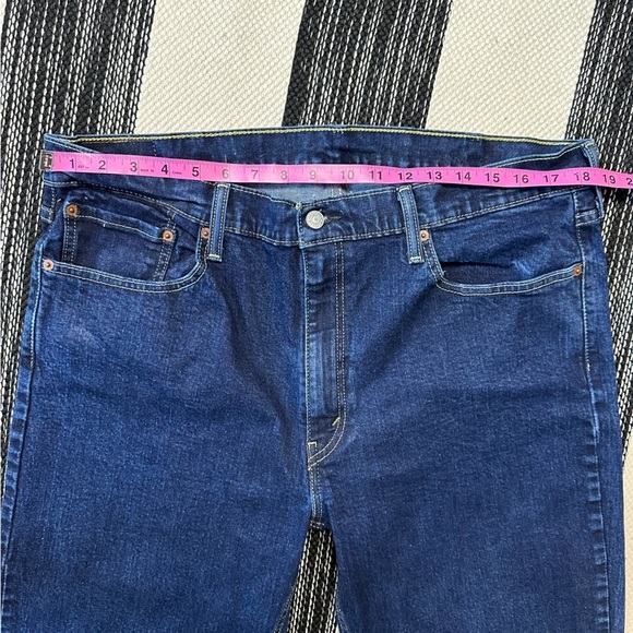 Levi's 514 Dark Wash Boot‎ Cut Jeans Size: W40/L30 - Picture 6 of 12